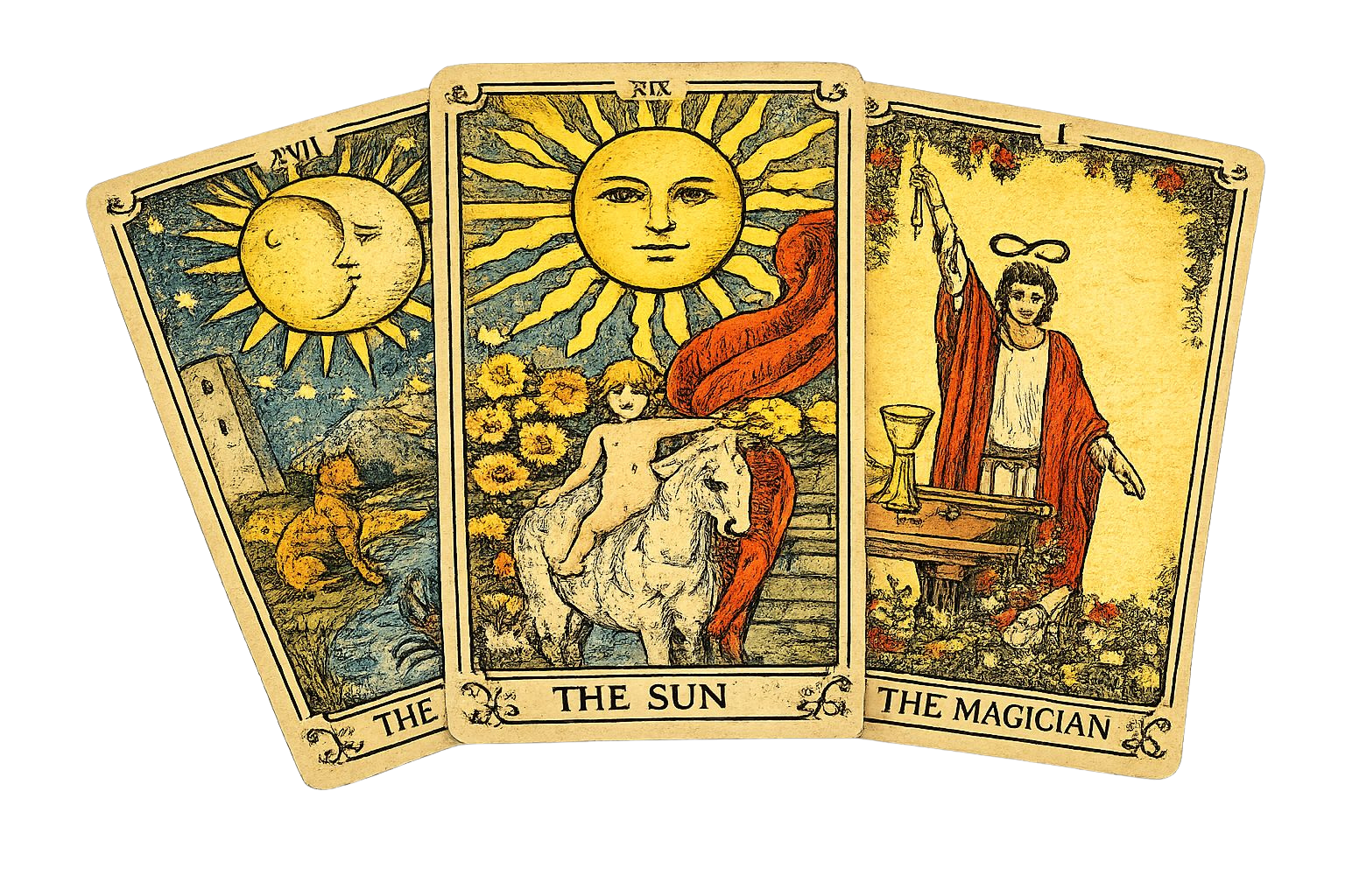 Baralho Cigano Lenormand — tiragem online